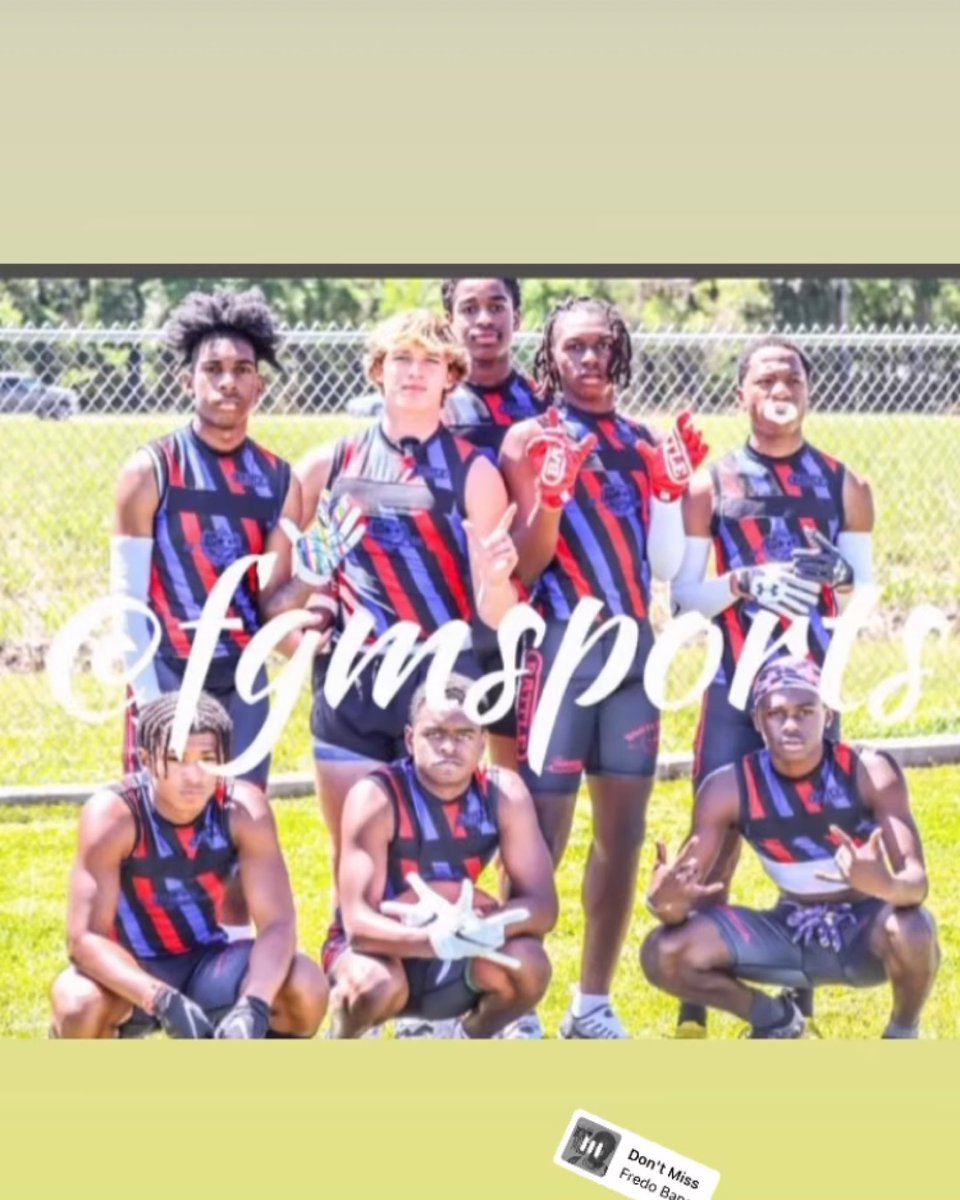 CameronMonette1's tweet photo. Had a Great time out there last weekend at the Broussard sports Complex with 4th quater mentality 💯 💈 Fade dem boy’s up !!! https://t.co/4BzkSmQPGn