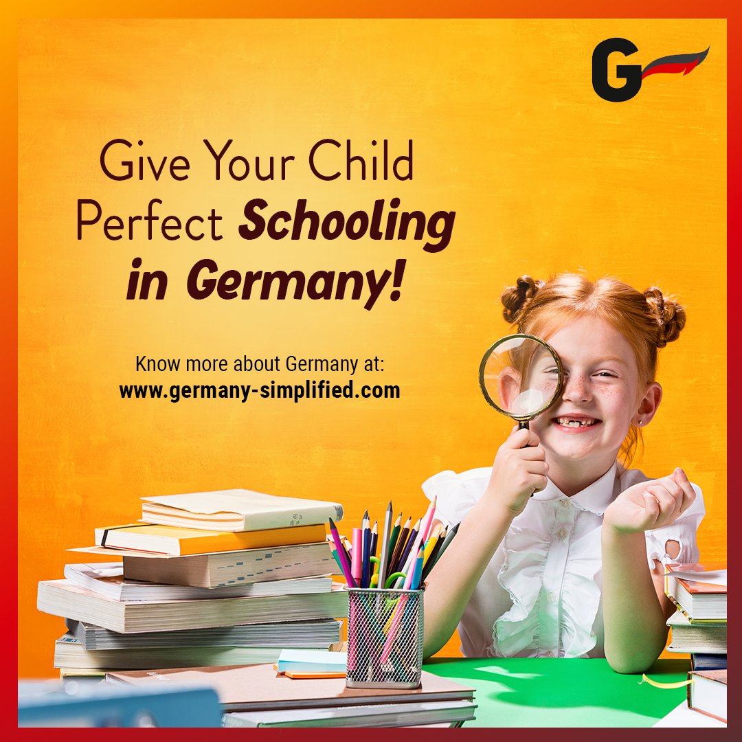 germanysimple's tweet image. In a developed country like Germany, schooling is mandatory for kids and you surely don&apos;t want to opt for homeschooling. Partner with us and get a hassle-free admission process to the best schools in Germany. 
.
.
.
.
#GermanySimplified #germany #triptogermany #studyinGermany