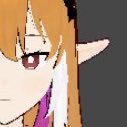AyunaEilif's tweet photo. my hair color palette? it’s orange, silver white and pink. 🤔 https://t.co/c6sErLxalG