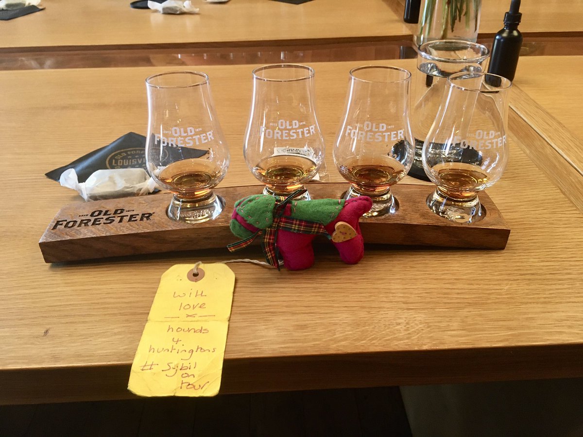 SamSam and LouLou (@sampluslou) on Twitter photo Day 2, part 2 of Miss Sybil’s journey along the Bourbon Trail in Kentucky, with a visit to Old Forester in Louisville.
#Hounds4Huntingtons
#SybilOnTour
#btposse
<a href="/jaq421/">jackie harrison</a>
<a href="/oldforester/">Old Forester</a> Day 2, part 2 of Miss Sybil’s journey along the Bourbon Trail in Kentucky, with a visit to Old Forester in Louisville.
#Hounds4Huntingtons
#SybilOnTour
#btposse
<a href="/jaq421/">jackie harrison</a>
<a href="/oldforester/">Old Forester</a>
