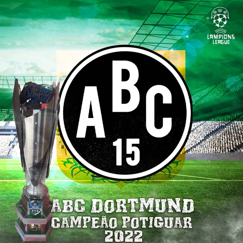 league_lampions's tweet photo. No Rio Grande do Norte deu ABC Dortmund. O maior campeão do mundo conquista seu 57° título potiguar. 🏆⚫⚪🐘
Frasqueira garantida na Lampions 2023.
#ABC57X #campeonatopotiguar #abcfc https://t.co/KnBUldKzmj