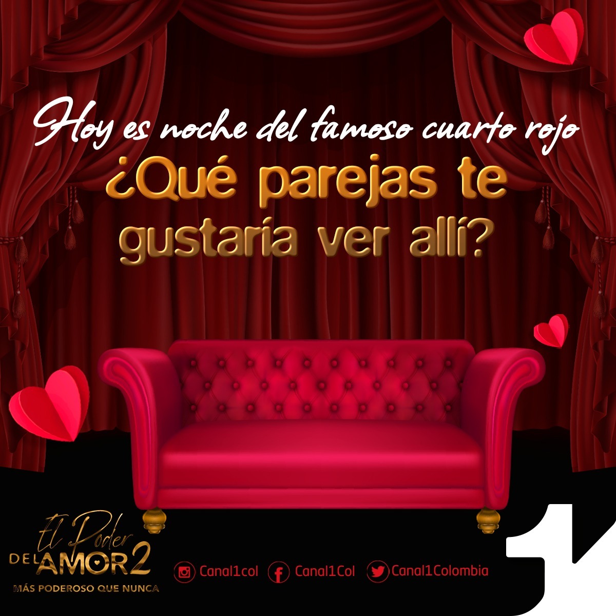 El Poder del Amor Colombia tweet media