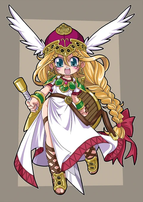 なんだかワルキューレの絵がちらほらと流れてくるので
いまだアタック!過去絵で便乗
( °A°)ノ 