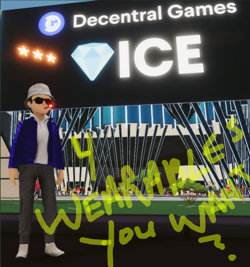 xsLaY_J's tweet photo. 4⃣Ice poker wearables up for delegation, must be in discord to win! Drawing in 15 mins, start earning $ICE today! 🔢 @DecentralGames  @decentraland 
 
Follow me, RT +❤
Tag 2️⃣ frens
Join discord 🚀
https://t.co/WBRj8SVoXB

#DecentralGames #decentraland #ICEPoker #Metaverse https://t.co/Crb3VbMiHc