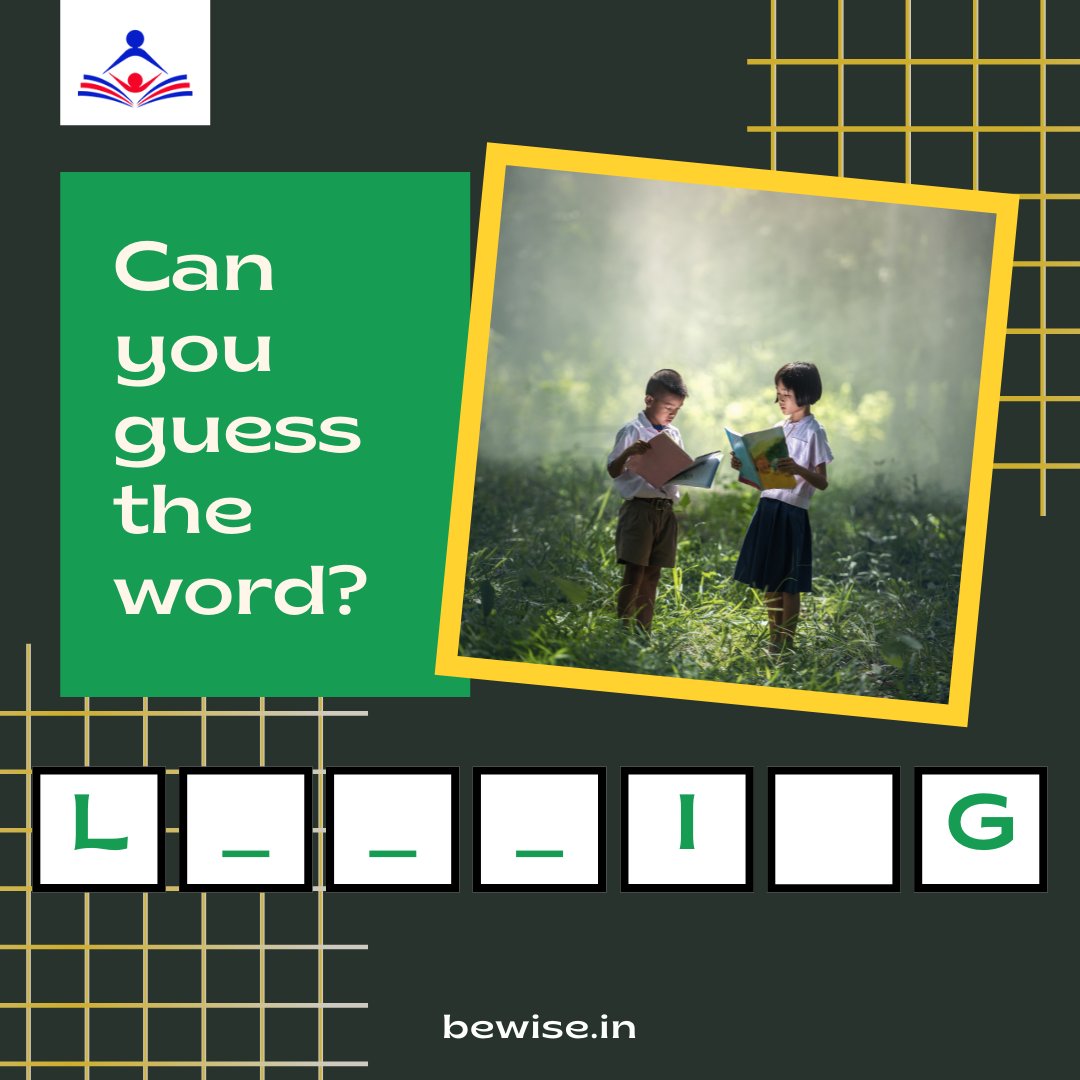 BewiseIn's tweet photo. Yesterday, 13th April 2022, was #ScrabbleDay, like our every Thursday riddle, BeWise brings you a chance to broaden your Scrabble vocabulary. To see how it's done, solve this simple word and let us know your answer in the comments!
#LetsBEWise #riddle #parents #scrabble #puzzle https://t.co/psTjcQfh46