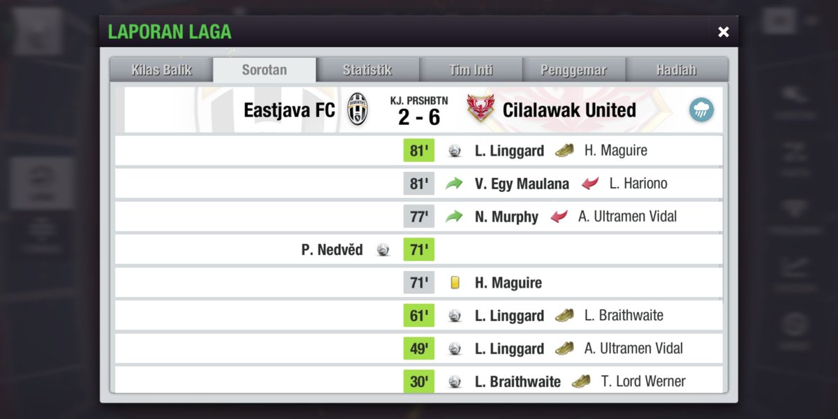 Cilalawak_Utd's tweet photo. #Matchday_6
3 poin diamankan pasukan Manuk Merah atas @EastjavaFC 👏
Lord Lingard on fire 🔥🤩

@LigaTopEleven
#LTEI
#RIUNGKEUN 💜🔥 https://t.co/xQWoW14iR8