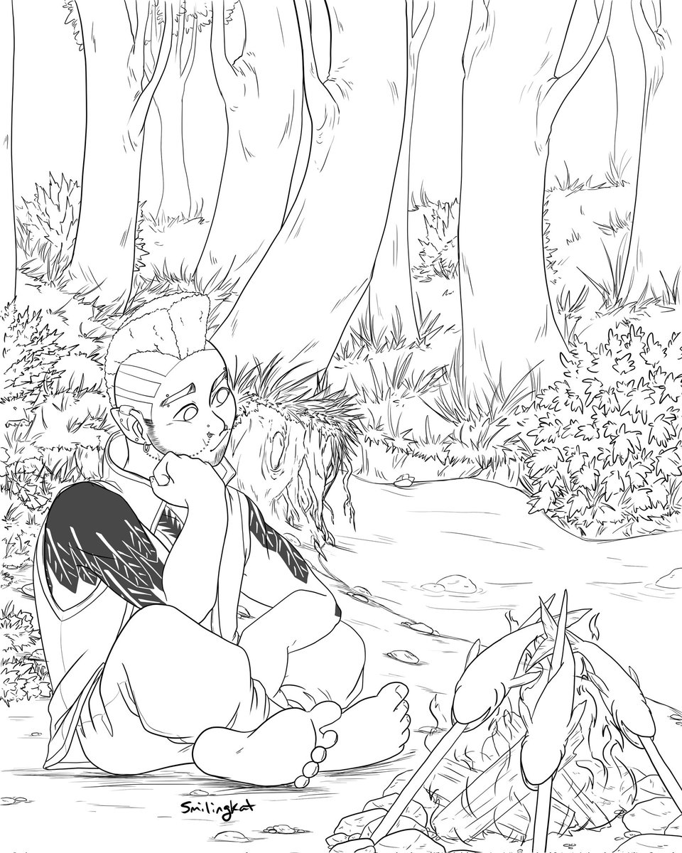 ASmilingKat's tweet photo. #portfoIioday ? Thought I'd maybe try participating this year since I'm working on making it a part time deal instead of just a hobby now :3 https://t.co/dK24ZbGa5u