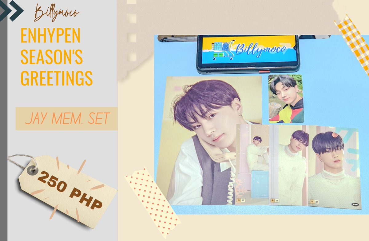 billymoco_ph's tweet photo. #billymoco_onhand
WTS/LFB PH | HELP RT

ENHYPEN SEASON'S GREETINGS 2K22 TINGI

• 250/mem set(PAYO) ; 300(COD)
• loc: Mindanao

For COD: https://t.co/l1BApuMXej

🏷️ Heeseung Jay Jake Sunghoon Jungwon Sunoo Ni-Ki https://t.co/WWqp1jwURm