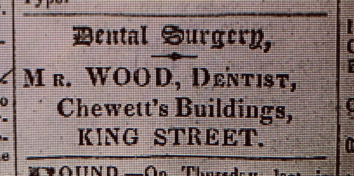 You cannot make this stuff up. Did he pay extra to secure an office in that particular building? (Toronto *Mirror*, 5 April 1839).