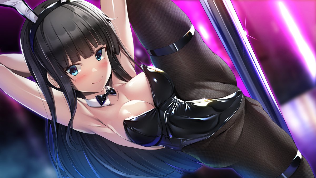 【微エロ注意】
ポールダンスエロバニー朝潮ちゃん描いてみました。真面目な子のエロ衣装や行為って良いよね…
コンオマとかB地区見せるだけがエロ絵ではありません!
ちょっとおっぱい盛ったけど誤差誤差!ほら、悪堕ちしたらおっぱい大きくなる子多いじゃないですか!そういうの! 