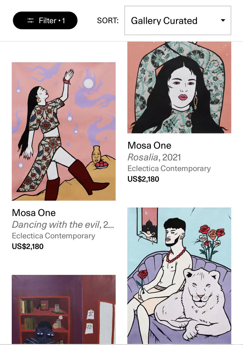 MosaOneArt's tweet photo. Really proud to say that some of my artworks featured on @artsy for the exhibition “bad posture” with @EclecContemp in Cape Town ✨🤍💪🏽

https://t.co/ajYcoVMbhW

#mosaone #contemporaryart #art #artexhibition #artsy https://t.co/yG7DwR9zIK