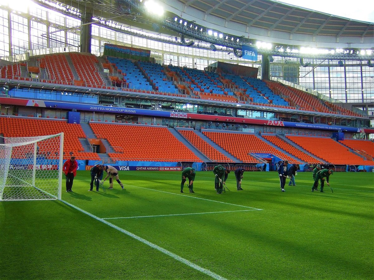 STRI_Australia's tweet photo. STRI’s agronomic services stretch back almost 100 years, diversifying significantly to support a wide range of sports. Operating across Australia, Qatar, &amp; the UK, STRI has contributed towards successful tournament delivery for the FIFA World Cups, Olympics &amp; many more globally. https://t.co/g83dmf6m8R