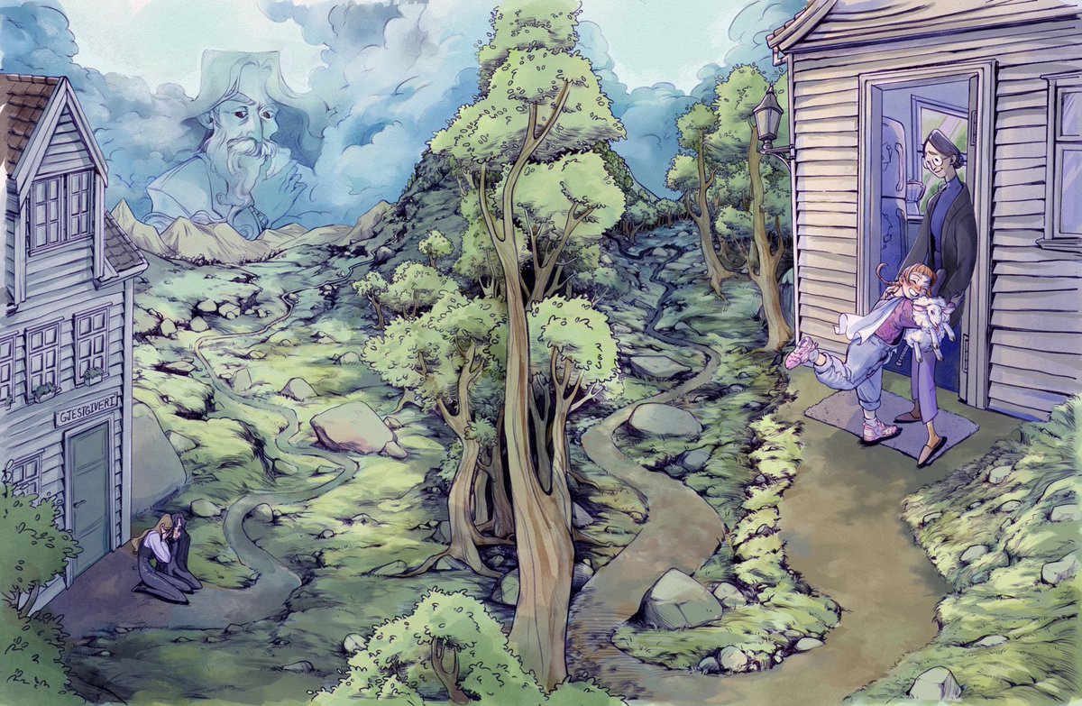 _L004P's tweet photo. Well… a bit late to #PortfolioDay but it’s fine……… I’m an illustrator interested in graphic novels, concept art, and most of all storytelling! https://t.co/SHyjzJojBl https://t.co/bqGFo64OAG