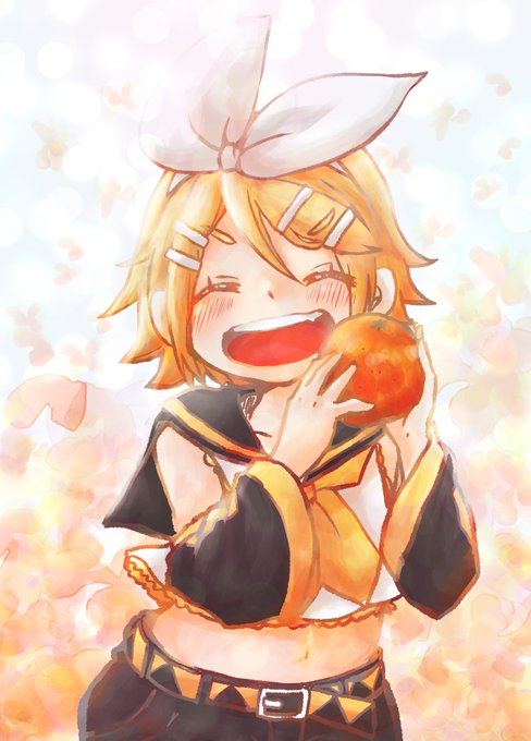 オレンジデーなのでオレンジリンちゃん 