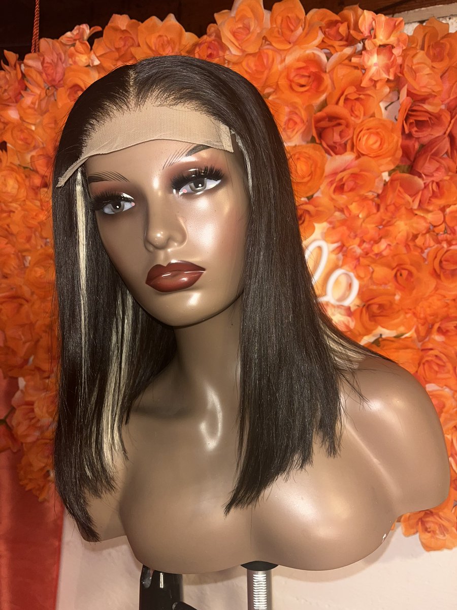 MalayzianStylez's tweet photo. “Shadow” 🎹
Custom 5x5 Closure Peek-A-Boo Blunt Cut Bob w/Platinum Blonde Available for Purchase!
Shipping, DropOff & PickUp Available!
$395 w/Install Included🤍
#customwigs #wigmaker #chicagowigmaker #closurewig #transparentlace #5x5closure #indywigs #haircolor #bobwig https://t.co/GuNf9bEk1f
