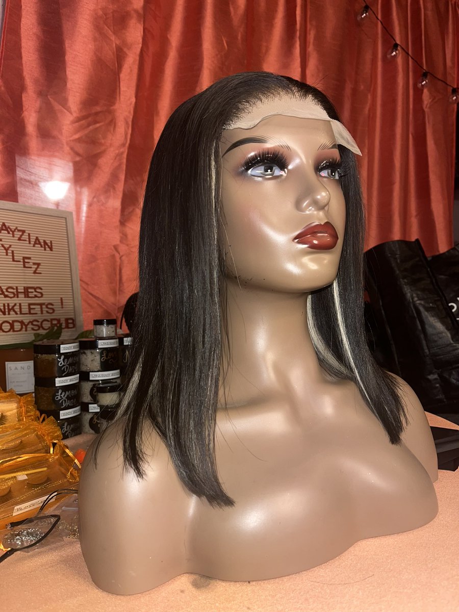 MalayzianStylez's tweet photo. “Shadow” 🎹
Custom 5x5 Closure Peek-A-Boo Blunt Cut Bob w/Platinum Blonde Available for Purchase!
Shipping, DropOff & PickUp Available!
$395 w/Install Included🤍
#customwigs #wigmaker #chicagowigmaker #closurewig #transparentlace #5x5closure #indywigs #haircolor #bobwig https://t.co/GuNf9bEk1f
