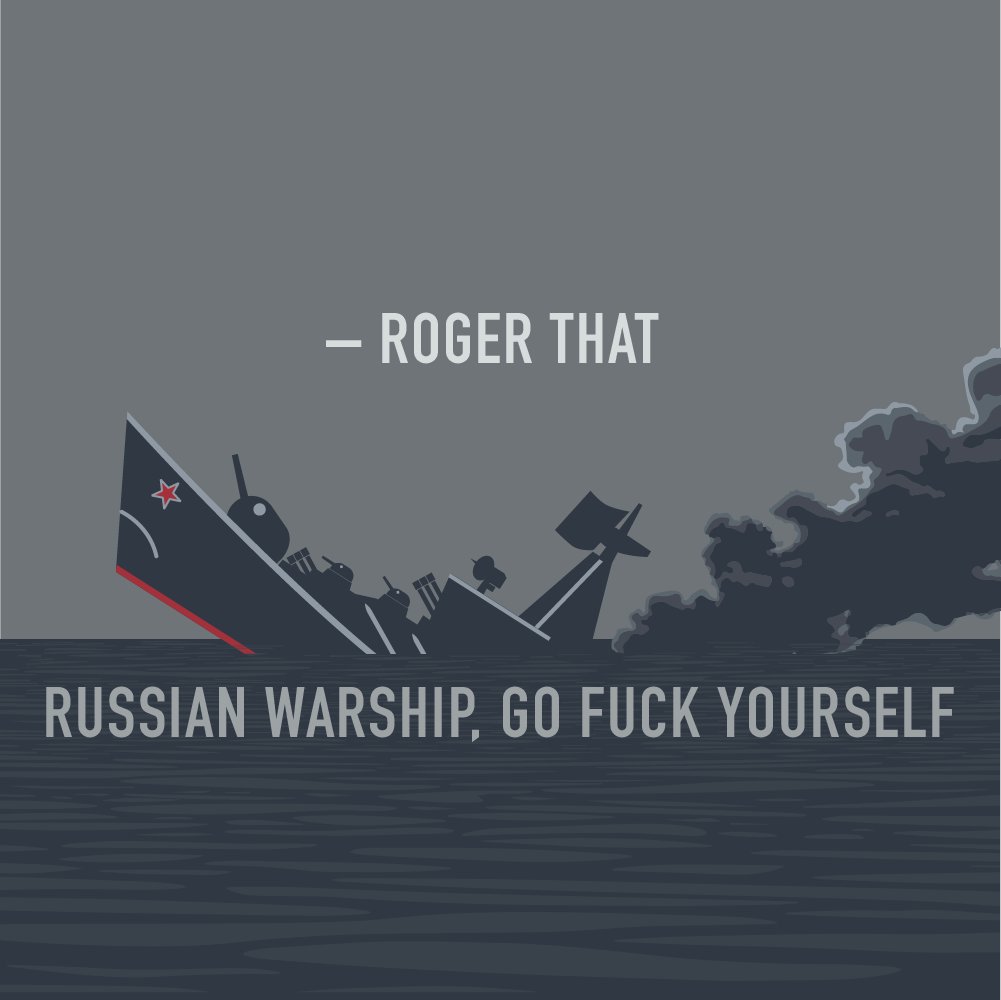 belbiy's tweet photo. This meme has come full circle.
#RussianUkrainianWar #RussianWarship https://t.co/Otkns7X8P1