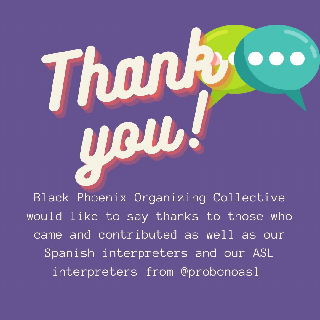 Black Phx Organizing Collective tweet media