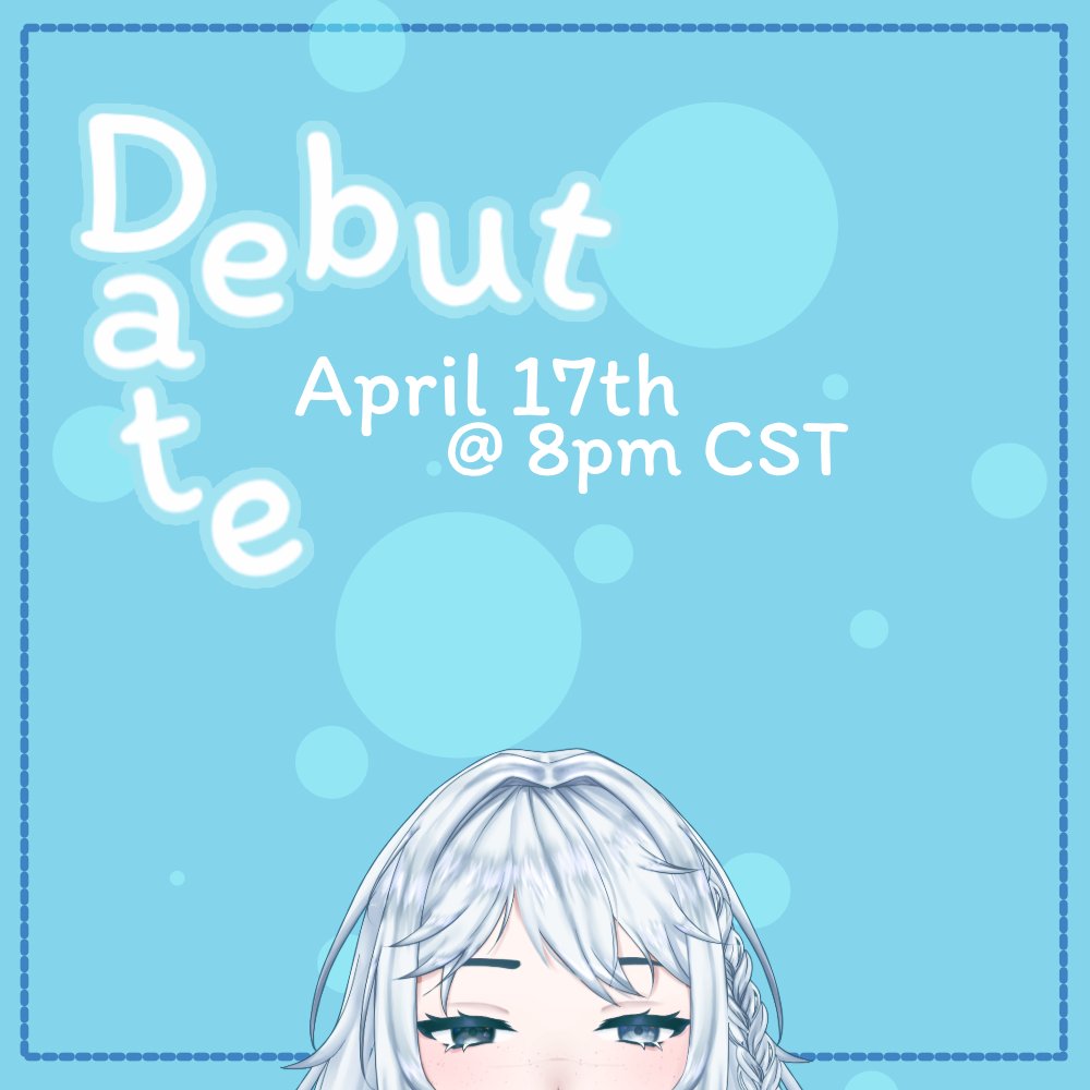 NokchaVT's tweet photo. I guess its time! \o/

#VtuberDebut https://t.co/39aJnucoMw