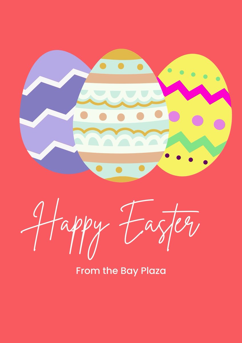 The team at Bay Plaza Hotel hope you have an EGG-stra Fantastic Long Weekend and a Happy Easter with your family &amp; friends!
🐣🐰🥚
#bayplaza #easter #wellington #longweekend #chocolate #eastereggs #hotcrossbuns
