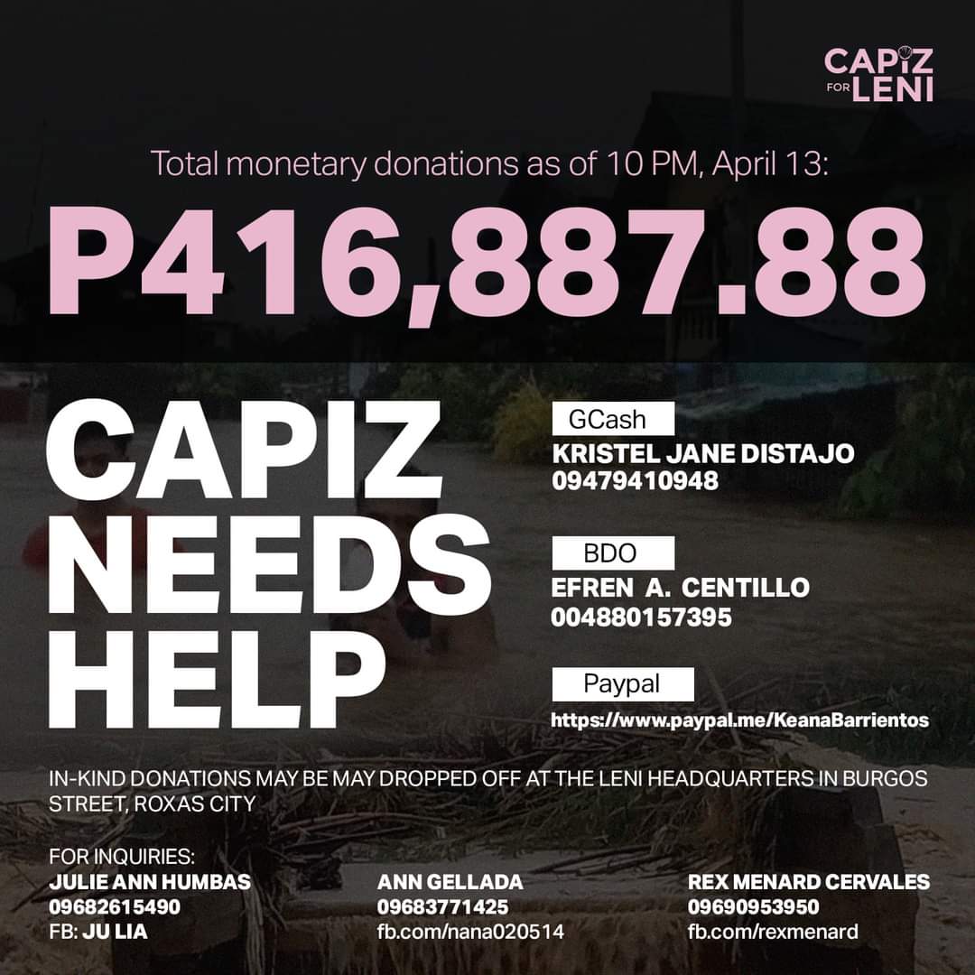 kathisland's tweet image. #CapizNeedsHelp