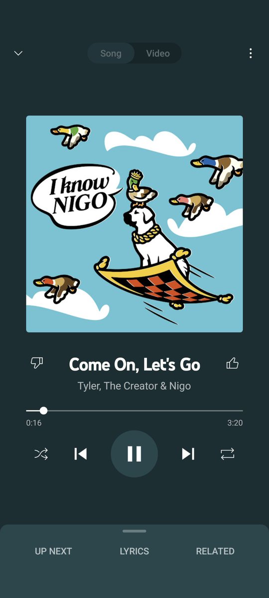 rome_glover's tweet photo. Idk why but this @tylerthecreator shit has been on repeat all day https://t.co/mPMNKXnY7L