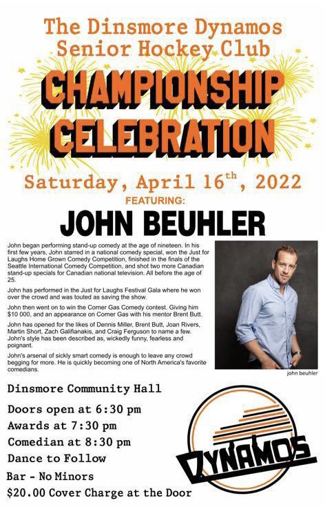 This Saturday at the rink. Doors open at 6:30, 20 dollars cover charge at the door.