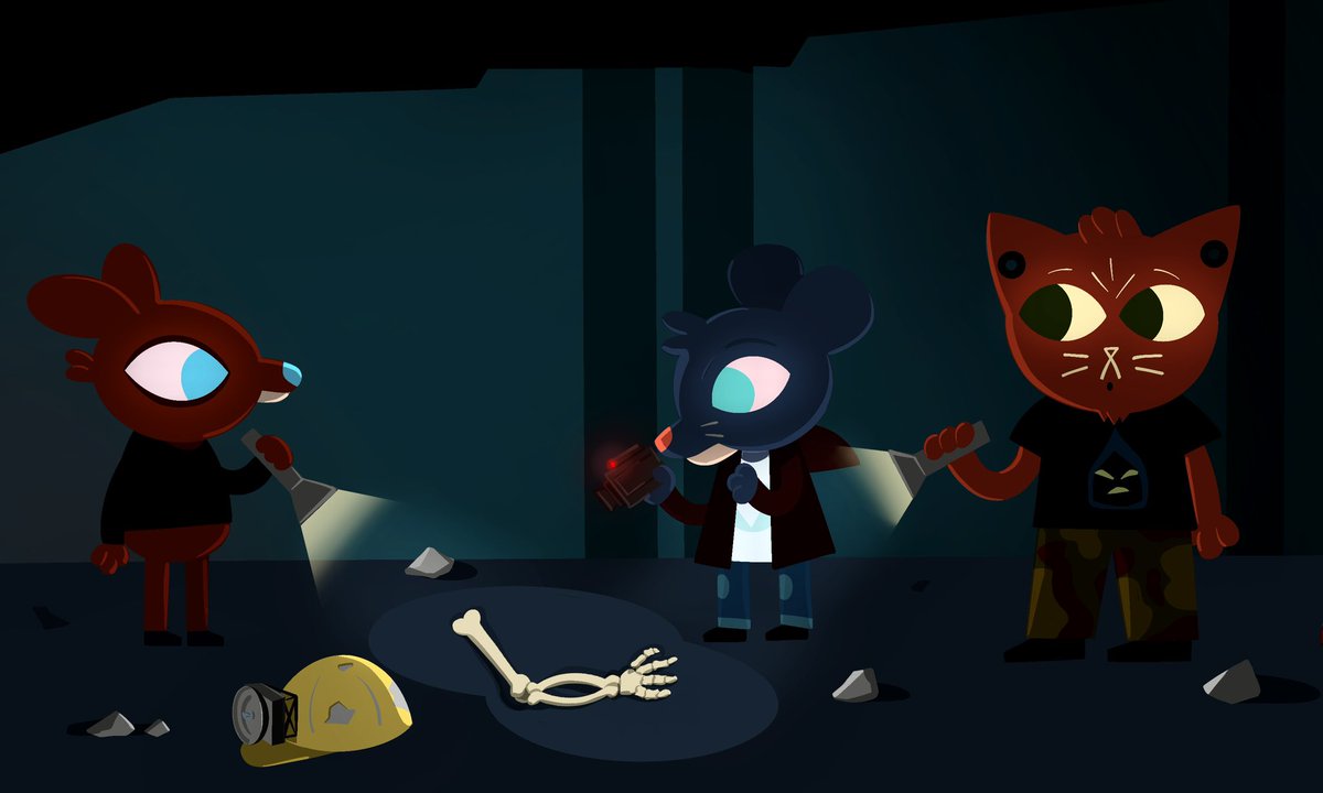 _Scruff_Bucket's tweet photo. Thought for a continuation of NITW with Lori M.
#NITW #NightInTheWoods #LoriM #Procreate https://t.co/LF16WwNgj7