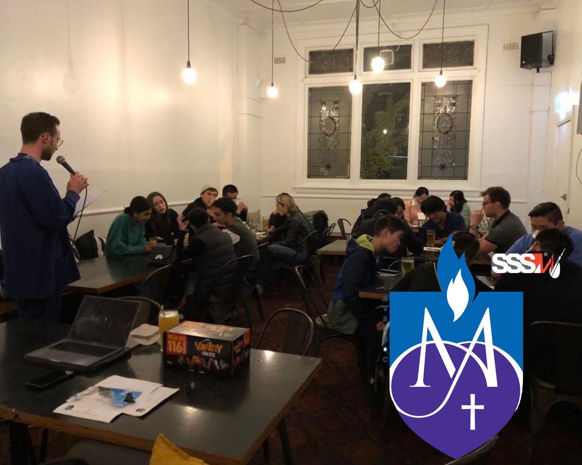 aidanbjackson's tweet photo. It's been great being back in-person for our weekly @StVincentsMelb @SSSMelbourne events this year - suturing, hand-tying, laparoscopic simulation, and even a trivia night. Surgical education is not quite the same on Zoom! 💉🪡🏥 https://t.co/DVbRf9bNjd