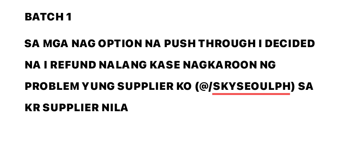 AUTUMNPH || ongoing refund tweet media