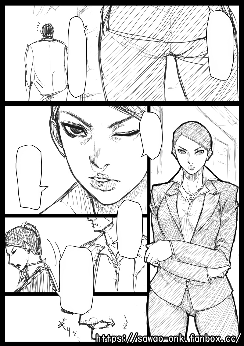 [R-18] 【リク絵】狭山さん取り調べ #龍が如く極2 #狭山薫 https://t.co/g34k33KE17 