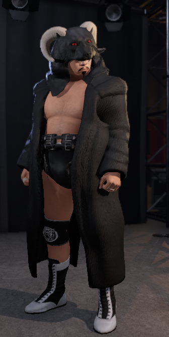 FreshCAWsNet's tweet photo. CAW UPDATE:
"Onikuma" Satoru Tanaka
Still wasn't feeling his look...
So here's another update for him
Update now available on Community Creations!
#CAW 
#Original 
#FreshCawsNet 
#WWE2K22 
#originalcharacters https://t.co/l9UfyLNWcM