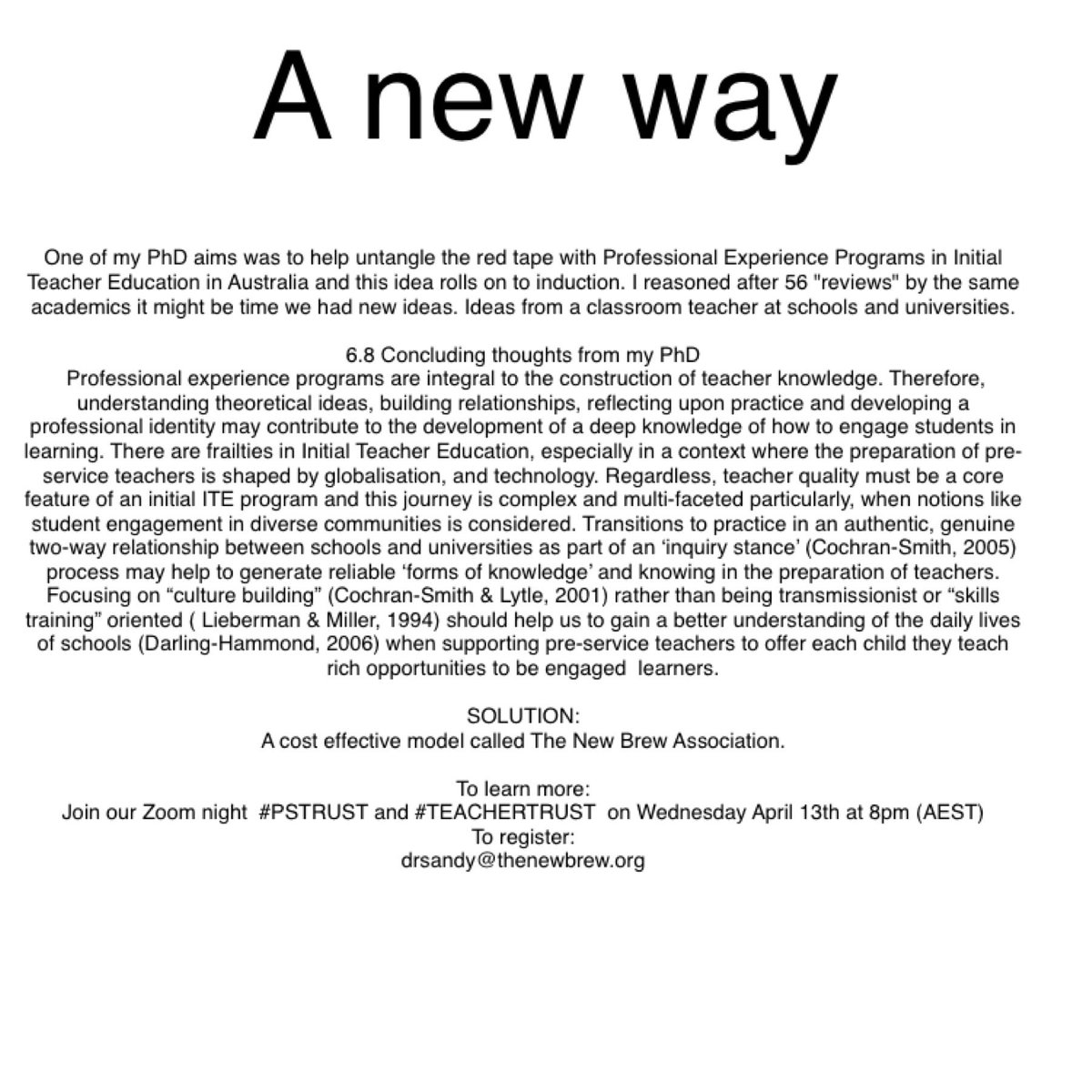 sandytrustteach's tweet image. #teachertrust #PSTtrust