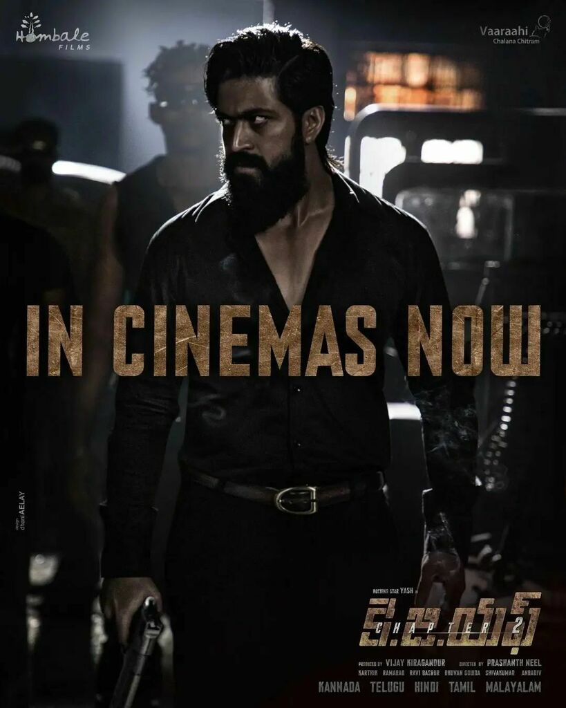 KgfOffical's tweet photo. ROCKY BHAI HAS BEEN UNLEASHED

Watch #KGF2InCinemas near you.

#KGFChapter2 #KGF2

@thenameisyash @prashanthneel @vkiragandur @hombal efilms @hombalegroup @duttsanjay @officialraveenatando n @joinprakashraj @srinidhi

_shetty @bhuvanphotography @shivakumarart @karthik _krg @… https://t.co/D00evzyT5d