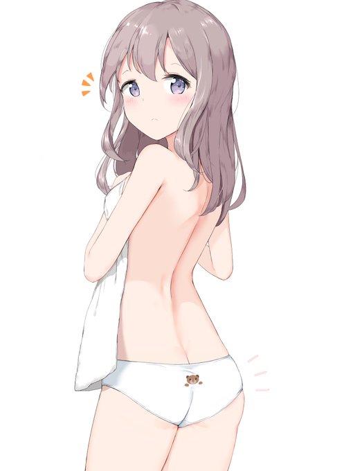 くまさんのバックプリント…… 