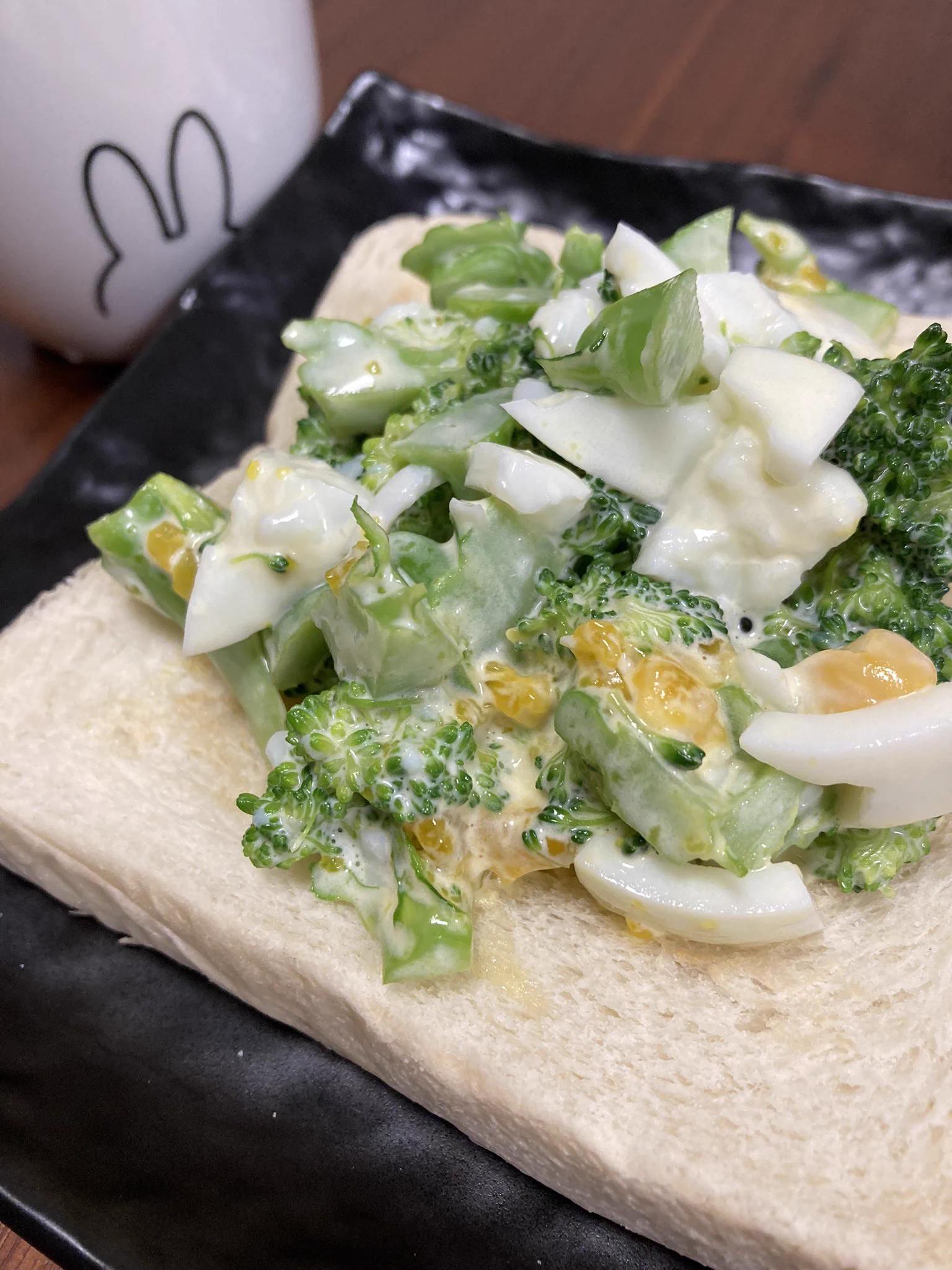 早速今日のランチで作った！
ブロッコリー食べたくて昨日買ったばかり。モリモリ食べれて満足😋  