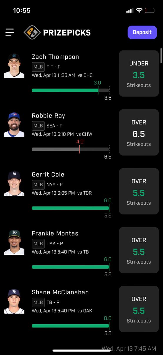 RnLPicks's tweet image. Great day following the #RnLStrat 🤑💰 We are going to be printing money on #PrizePicks through the NBA Playoffs and MLB season! We will have more info coming on the strategy tomorrow… 😏 
#NBA #MLB #TwitterGambling #DFS