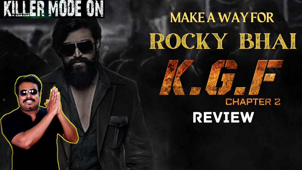 filmicraft's tweet photo. Watch our Review and Opinion on #KgfChapter2  using the link given below.

#KgfChapter2
#KgfChapter2Review
#KgfChapter2ReviewTamil
#KgfChapter2Fdfs

https://t.co/ZCHJ5wtzxp https://t.co/Rt1cKQ6HYi