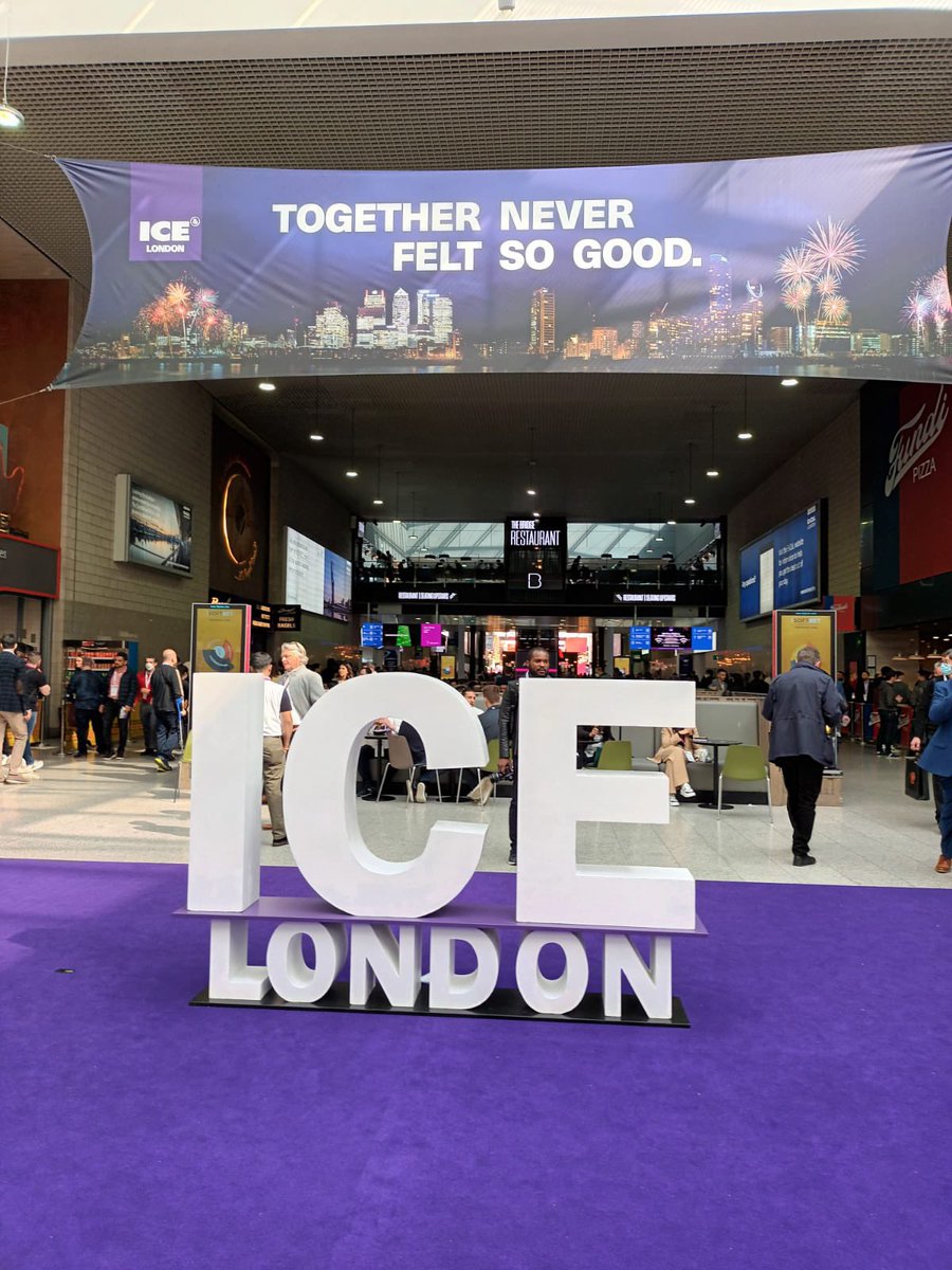 GAEuropeLtd's tweet photo. It’s an amazing experience at ICE 2022. Come meet us at stand N1-322. Its a great opportunity for networking and meeting with interesting people.
Here’s a sneak peak of Day#2
#myicestory #gamingassociates #icelondon #new #opportunities #tech #onlinegaming #informationsecurity https://t.co/70IzRJ1Dpl
