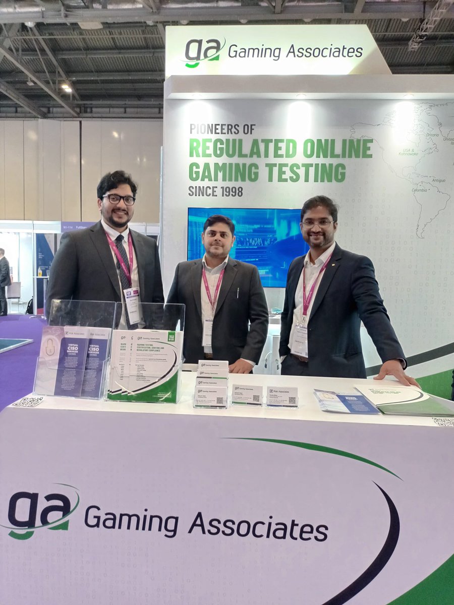 GAEuropeLtd's tweet photo. It’s an amazing experience at ICE 2022. Come meet us at stand N1-322. Its a great opportunity for networking and meeting with interesting people.
Here’s a sneak peak of Day#2
#myicestory #gamingassociates #icelondon #new #opportunities #tech #onlinegaming #informationsecurity https://t.co/70IzRJ1Dpl