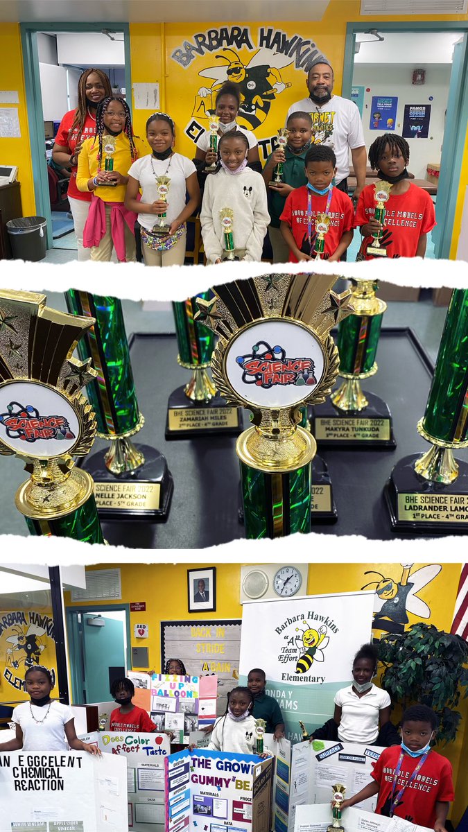 BHEHornets's tweet photo. Congratulations to our BHE Science Fair Winners keep up the great work 🥇🥈🥉 https://t.co/tRhMKBqhqE