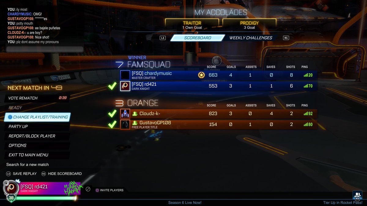 SonofWashington's tweet photo. #PS5Share, #RocketLeague https://t.co/0tdiEFKc12