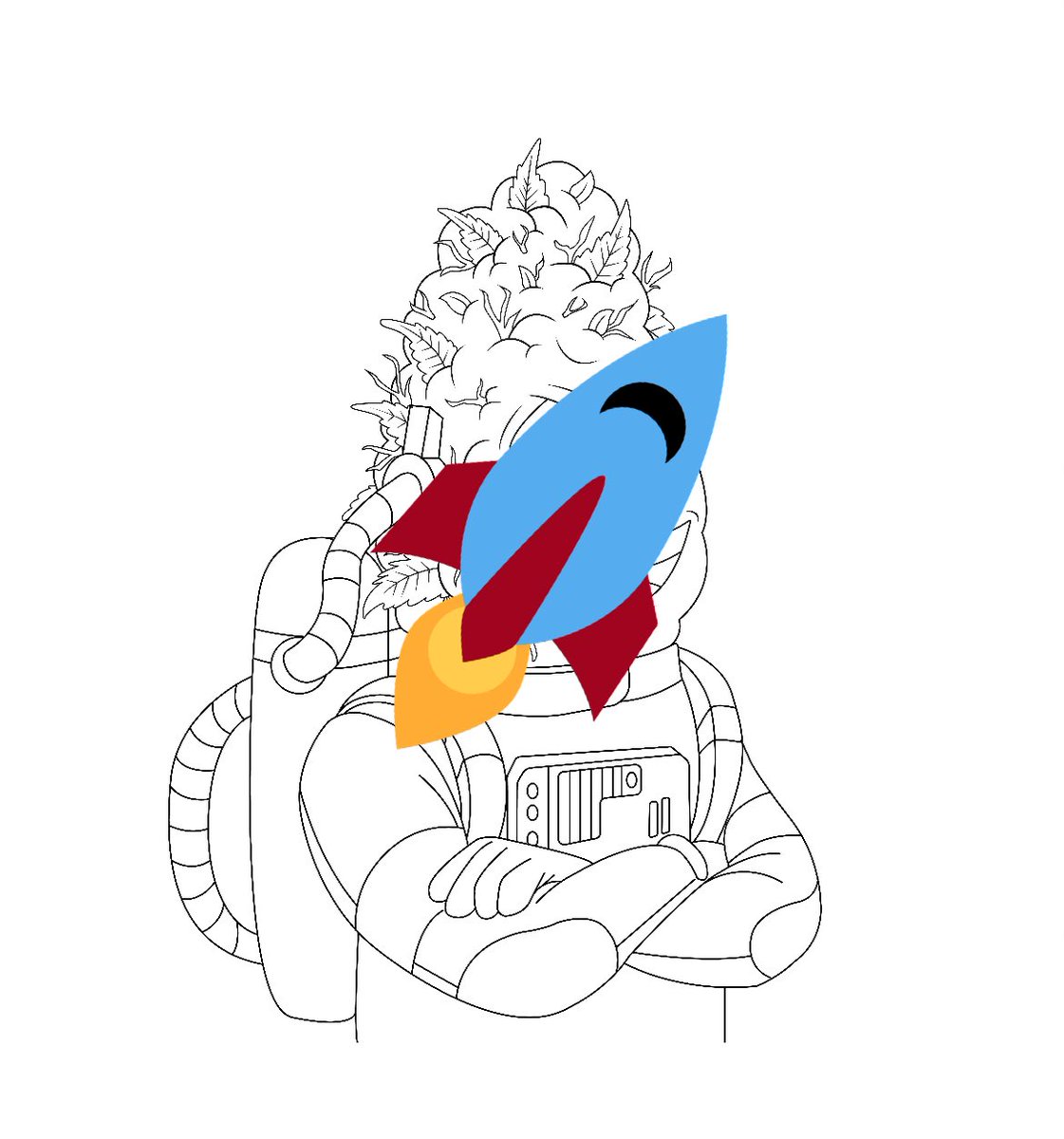AstroNugsNFT's tweet photo. First peak at our art, what do you guys think? 
You’re still early, drop a like, rt, and follow 
For a chance to win whitelist! #NFTs #Solana #newNFTproject https://t.co/4FPGOioKDH