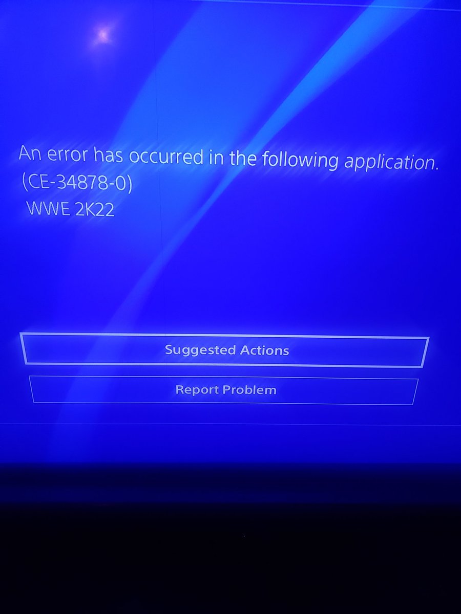 XavierResendez1's tweet photo. Is anybody else out there tired of seeing this screen? I feel like I need my money back.  #WW2k22 #fixit #WWE https://t.co/czSwHMIZrX