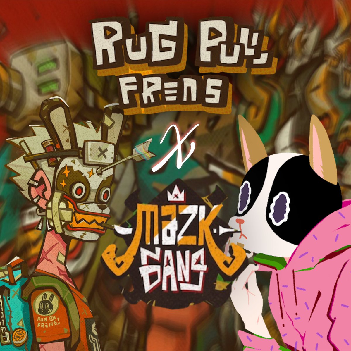 RAIbbit Hole (@raibbithole) on Twitter photo The good frens over at Mazk Gang have granted some of their WL to our community and here is the chance to win 10 of them🎉
To enter:
✅Like + RT
✅Tag 3 frens
✅Follow <a href="/Mazkgang/">𝐌𝐀𝐙𝐊 𝐆𝐀𝐍𝐆 👹</a> & @rugpullfrens
Picking winners in 24 hours⏳ The good frens over at Mazk Gang have granted some of their WL to our community and here is the chance to win 10 of them🎉
To enter:
✅Like + RT
✅Tag 3 frens
✅Follow <a href="/Mazkgang/">𝐌𝐀𝐙𝐊 𝐆𝐀𝐍𝐆 👹</a> & @rugpullfrens
Picking winners in 24 hours⏳