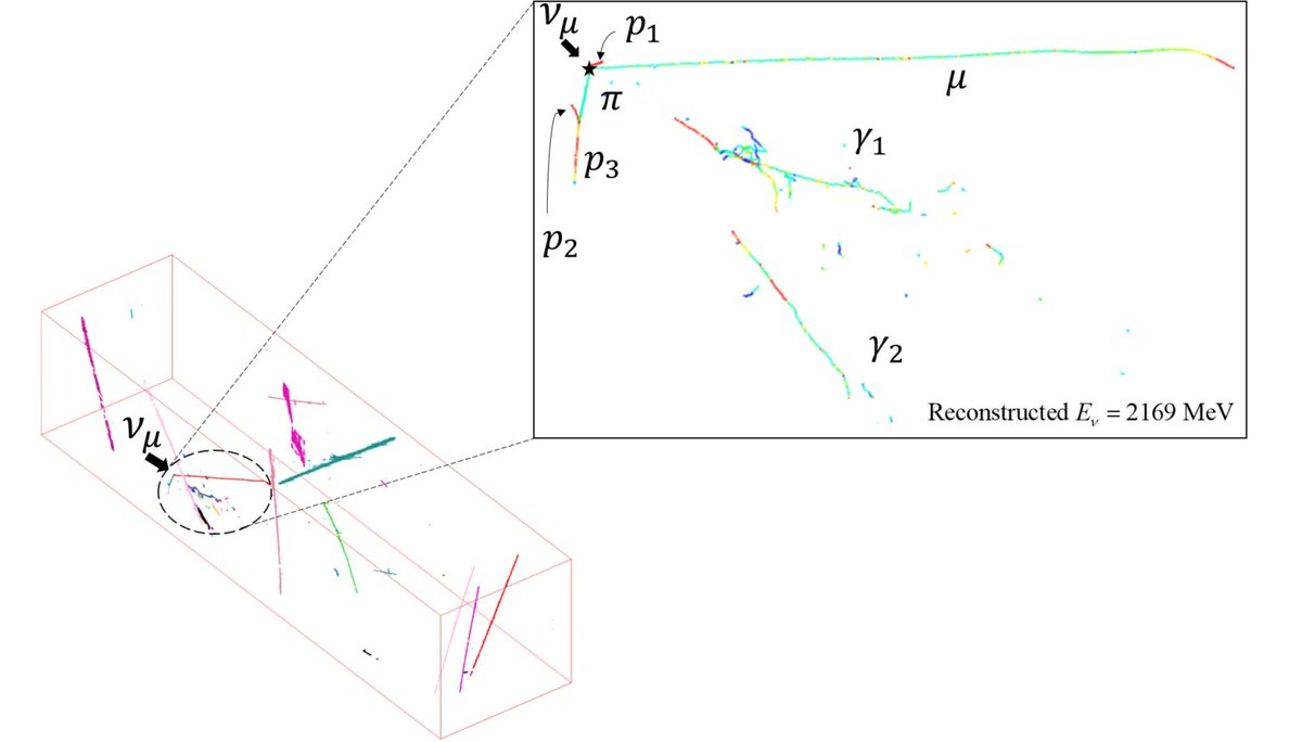 talius's tweet photo. #Breakthrough #Measurement Elucidates #Neutrino #Interactions
Physicists studying neutrinos from the #MicroBooNE collaboration have reported a first-of-its-kind measurement: a set of the #energy-#dependent neutrino-#argon interaction cross sections... https://t.co/oSoiDnP9u2 https://t.co/Sbn15pJ34C