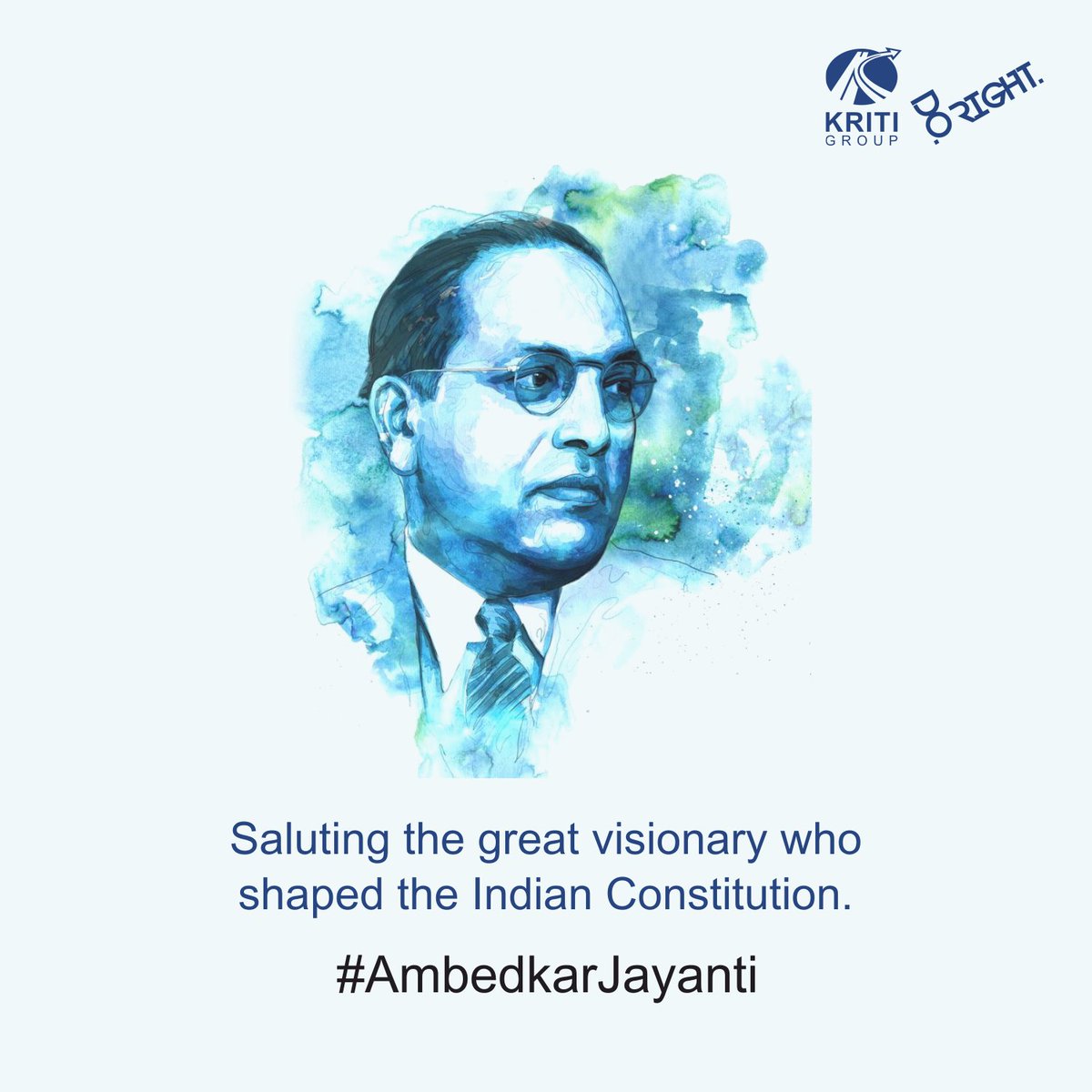 KritiGroupIndia's tweet photo. This #AmbedkarJayanti, let's pledge to practice equality and non- discrimination always.

__

#Ambedkar #BabaSahebAmbedkar #DrBabaSahebAmbedkar #KritiIndia #KritiIndustries #KritiGroup #KastaPipesAndFittings #KritiRefinedOil #KritiFilteredOil https://t.co/NCUDvMZGJ6