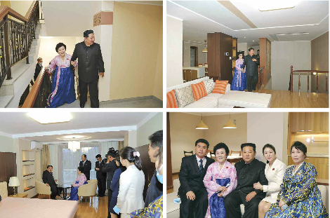 yoonjung_seo's tweet photo. The Rodong reports that Ri Chun-hee, known better as the pink lady to us, received a flat. https://t.co/JBHP7hvlUG