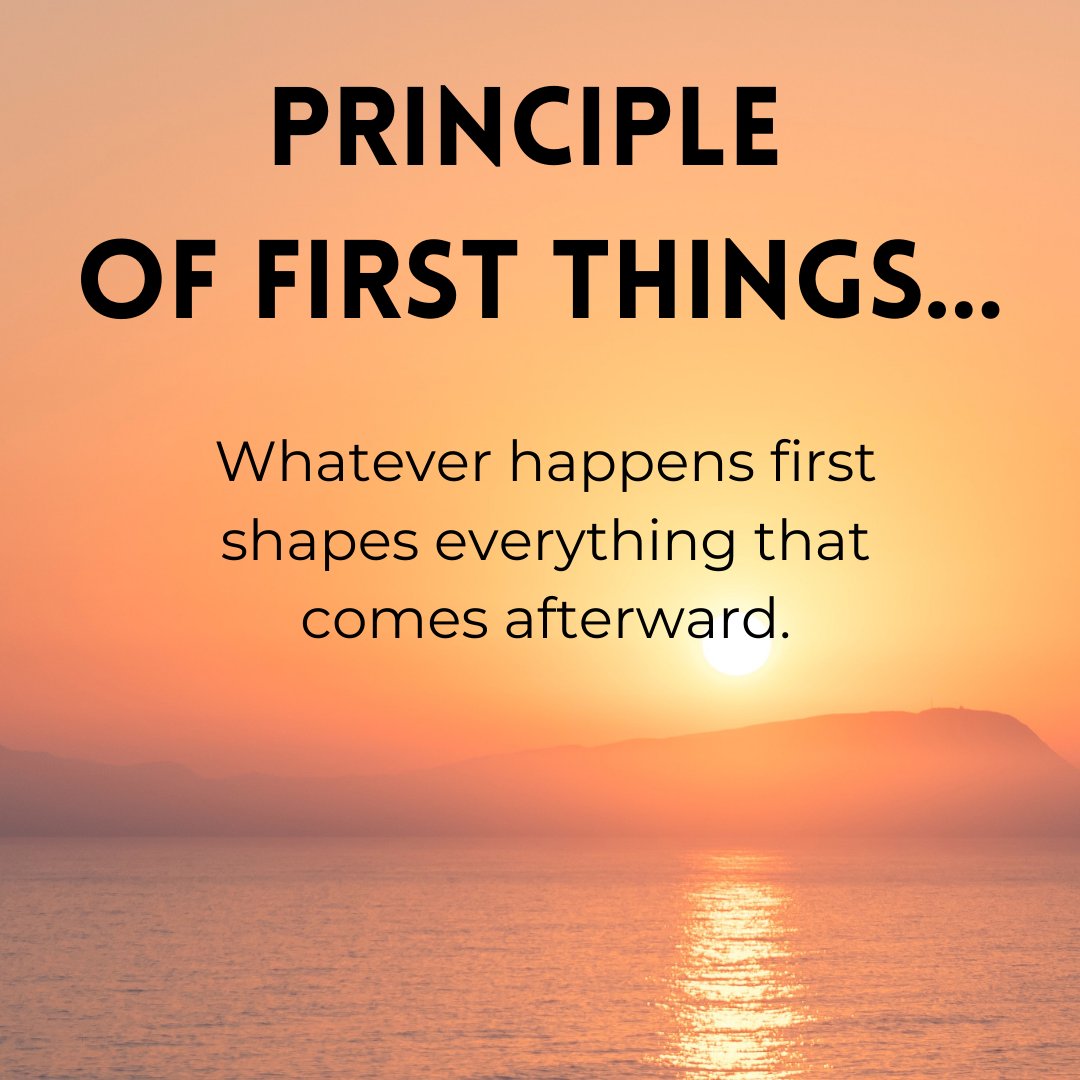 kentmurawski's tweet photo. We all know "first things" matter. They carry weighted importance, and they always set the tone for what follows.
 
I hope you will join me today at 2:00 PM for Win the Morning, Win the Day! [download the free workbook and get the Zoom link below] 

https://t.co/rEPQWifWWV >> https://t.co/jv7jFytHiG