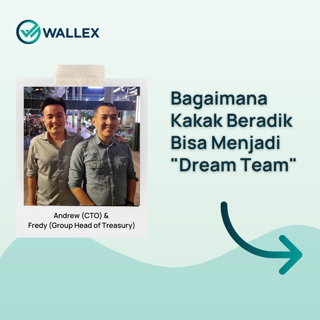WallexID's tweet photo. Bagaimana rasanya bekerja dengan saudara Anda? Andrew Marchen dan Fredy Marchen adalah kakak beradik yang telah bekerja bersama di Wallex sejak tahun 2020. Simak lebih lanjut pengalaman Fredy bekerja dengan sang kakak, Andrew! 

#kakakberadik #keluarga #kerjatim #komunikasi https://t.co/GyiJiudT3n